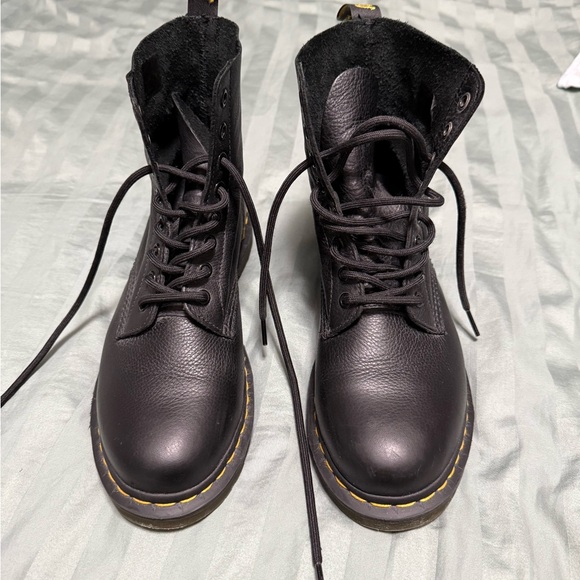 Dr. Martens Shoes - Dr. Martens Black Leather Boots